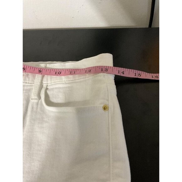 FRAME Jeans Ankle Le High Skinny White size 26 - Picture 10 of 14